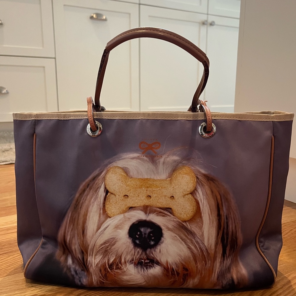 Anya Hindmarch Dog with Bone Tote